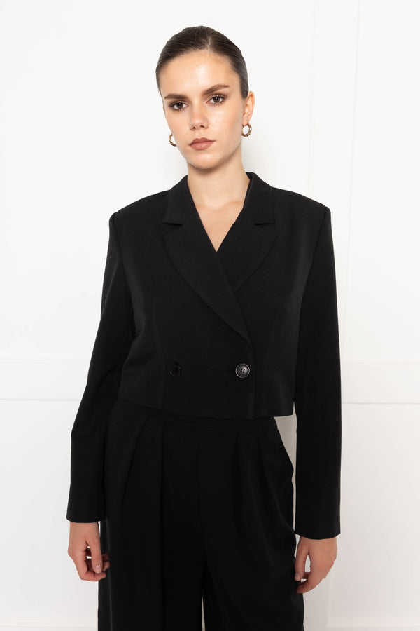 flounce london Flounce London Black Tailored Blazer