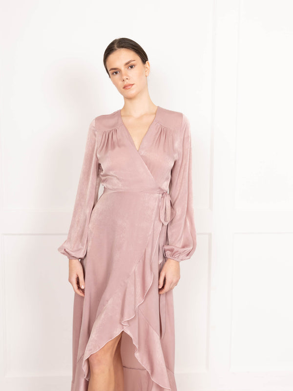 Flounce London Flounce London Blush Midaxi Dress