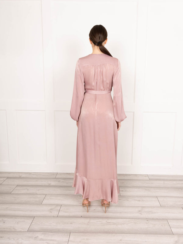 Flounce London Flounce London Blush Midaxi Dress