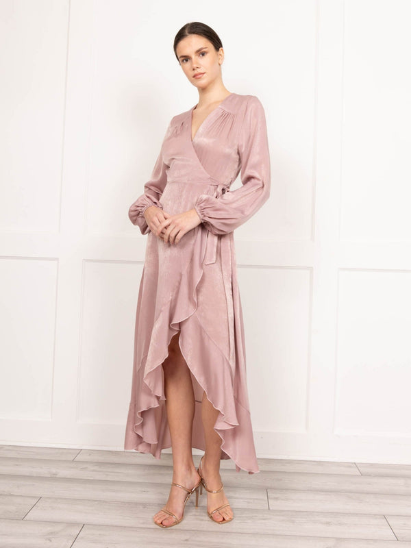 flounce london Flounce London Blush Midaxi Dress