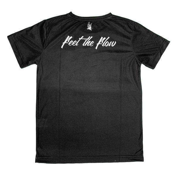 Flow Society Boys Feel The Flow Basketball Tee Black