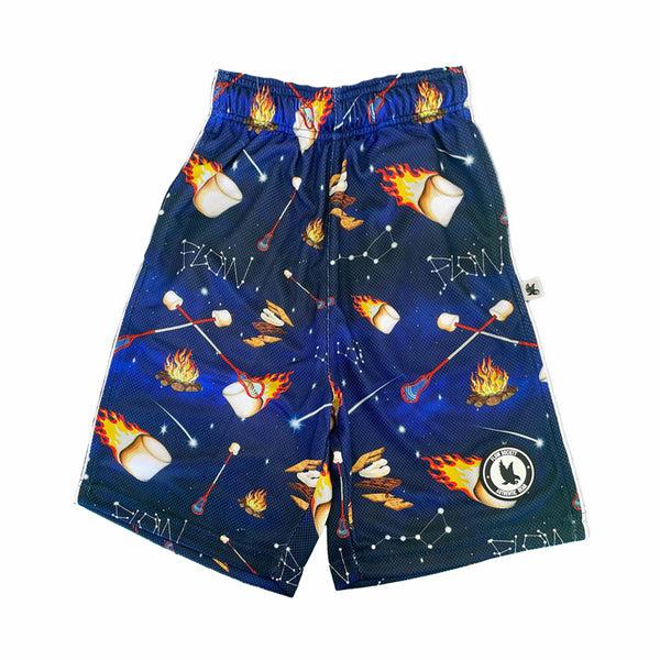 flow society Boys Flaming Marshmellows Short Mid-length