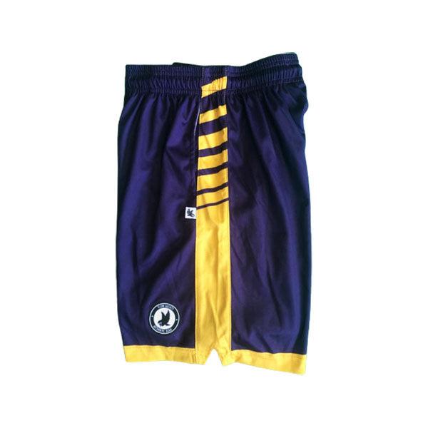 Flow Society Boys Flow Line Trim Solid Short Purple