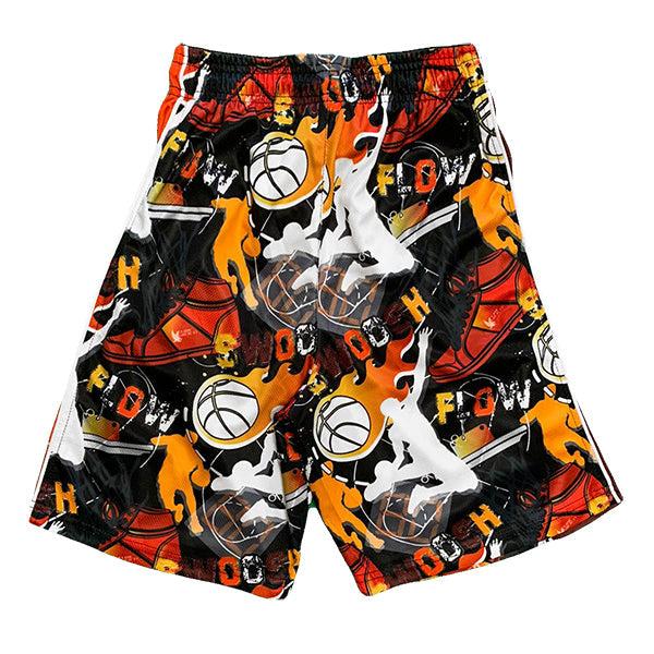 Flow Society Boys Flow Swoosh Black & Red Attack Short Black/Red
