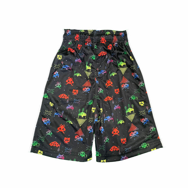 Flow Society Boys Flow Vaders Attack Shorts Black Black