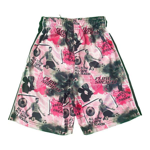 Flow Society Boys Freedom To Dream Soccer Attack Short Pink