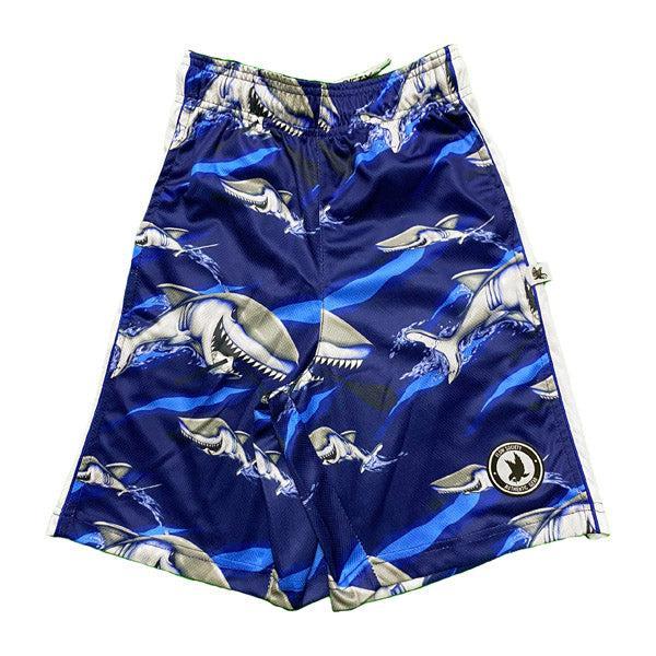 Flow Society Boys Great White Flow Attack Short Blue