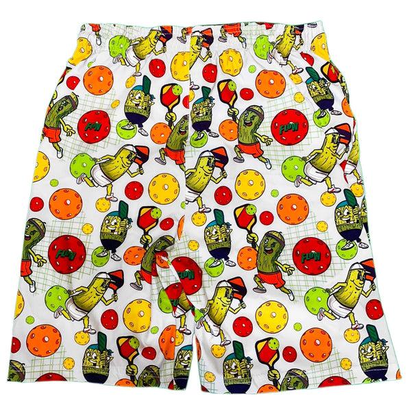 Flow Society Boys Pickleball Flow Short White White