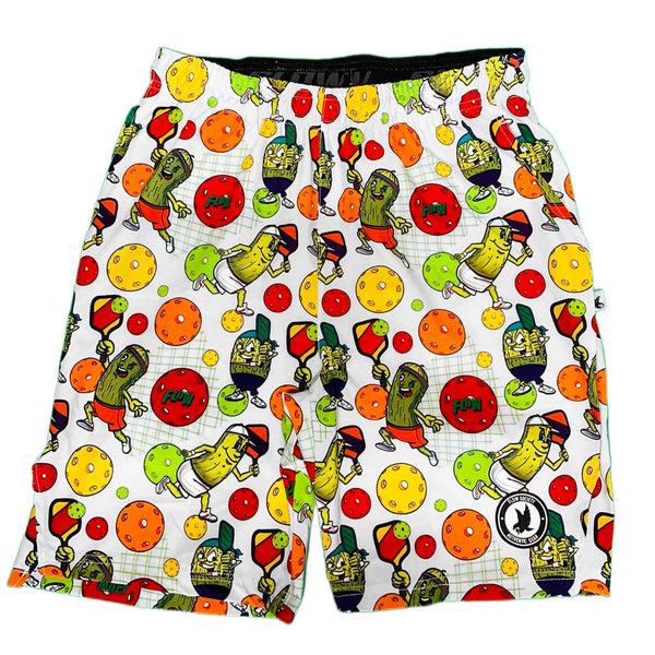 Flow Society Boys Pickleball Flow Short White White