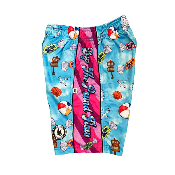 Flow Society Boys Salt Water Taffy Attack Short Blue