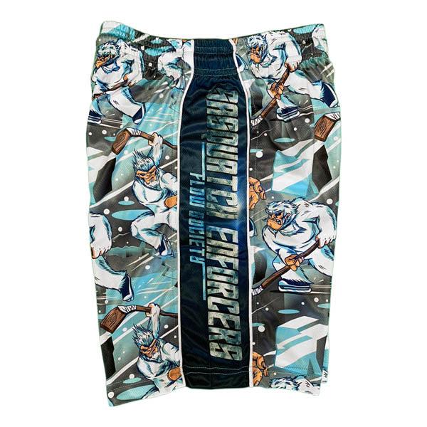 Flow Society Boys Sasquatch Enforcers Short Turquoise