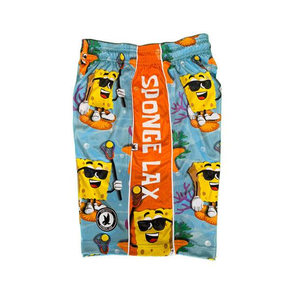 Flow Society Boys Sponge Lax Short Blue/Orange/Green
