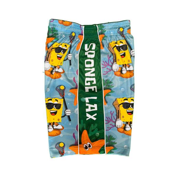 Flow Society Boys Sponge Lax Short Blue/Orange/Green