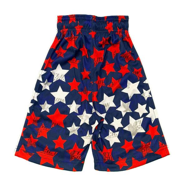 Flow Society Boys Stars Attack Short Blue/White/Red