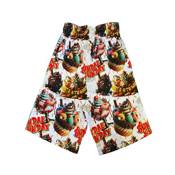 Flow Society Boys Sundae Funday Ice Cream Short Multi