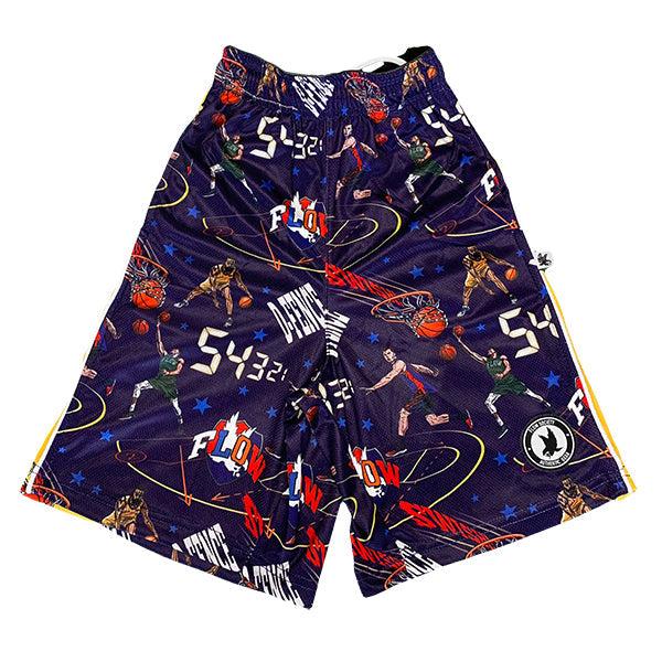 Flow Society Boys Triple Double Flow Short Blue/Red