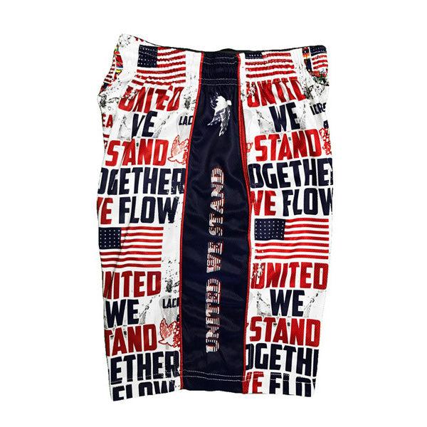 Flow Society Boys United We Flow Attack Short White/Blue/Red