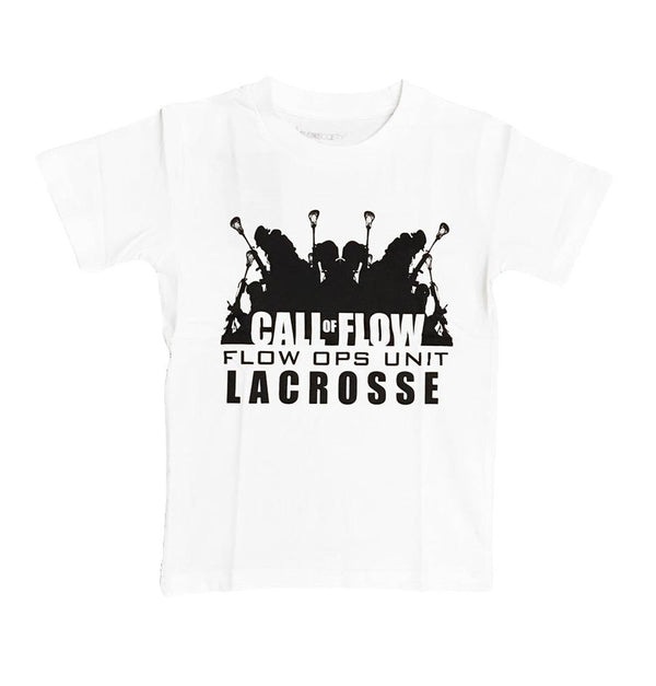 Flow Society Adult Call Of Flow Tee Shirt White