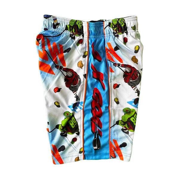 Flow Society Boys 3x Goal Flow Short White/Blue