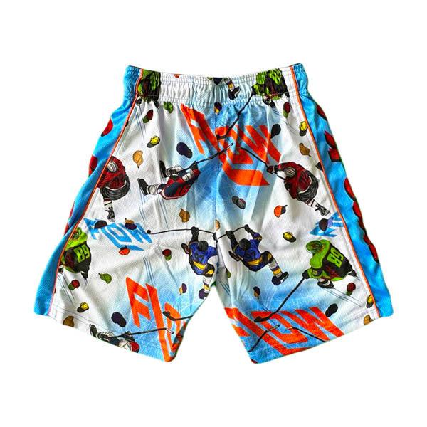 Flow Society Boys 3x Goal Flow Short White/Blue