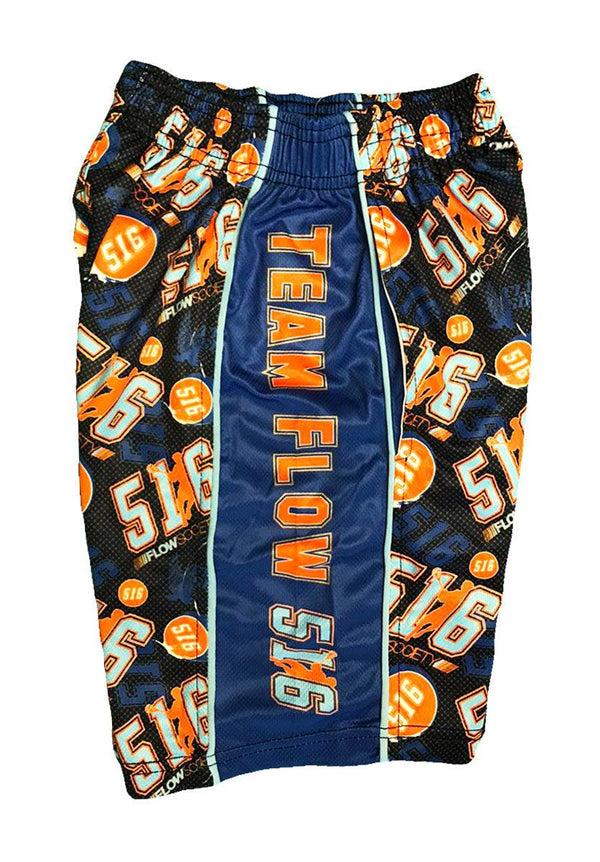 Flow Society Boys 516 Flow Attack Shorts Blue