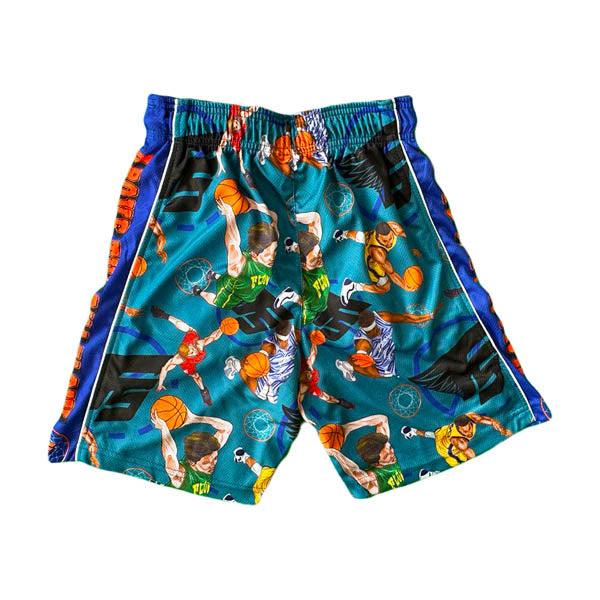 Flow Society Boys Above The Rim Short Teal