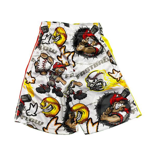 Flow Society Boys Angry Fastball Short White
