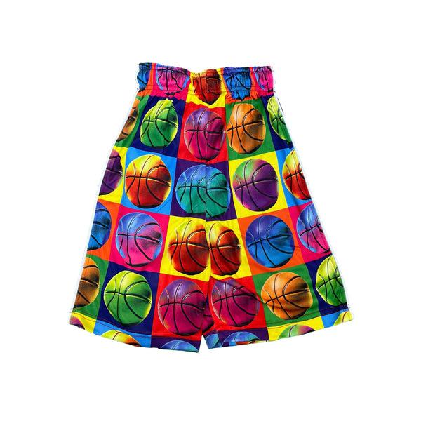 Flow Society Boys Basketball Pop Art Short Multi