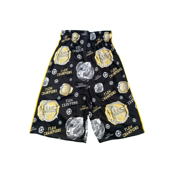 Flow Society Boys Championship Rings Short Black