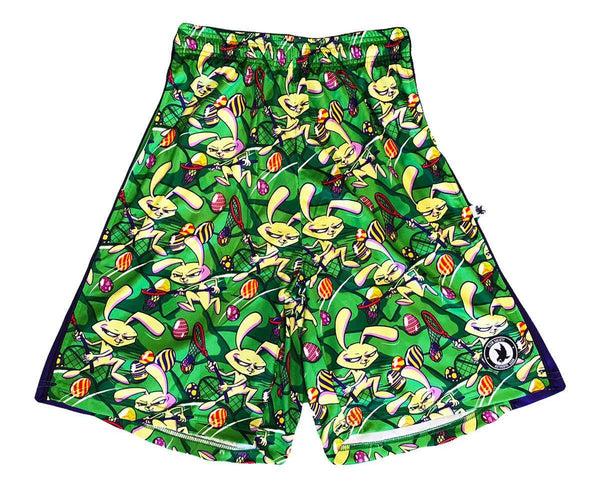 Flow Society Boys Egg Hunt Flow Attack Short Green