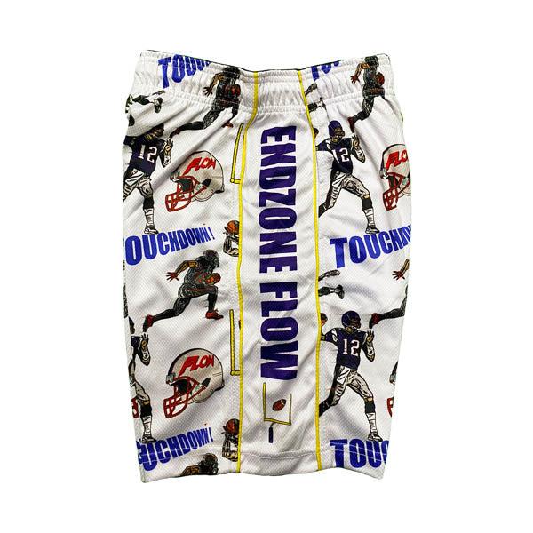 Flow Society Boys End Zone Flow Attack Short White