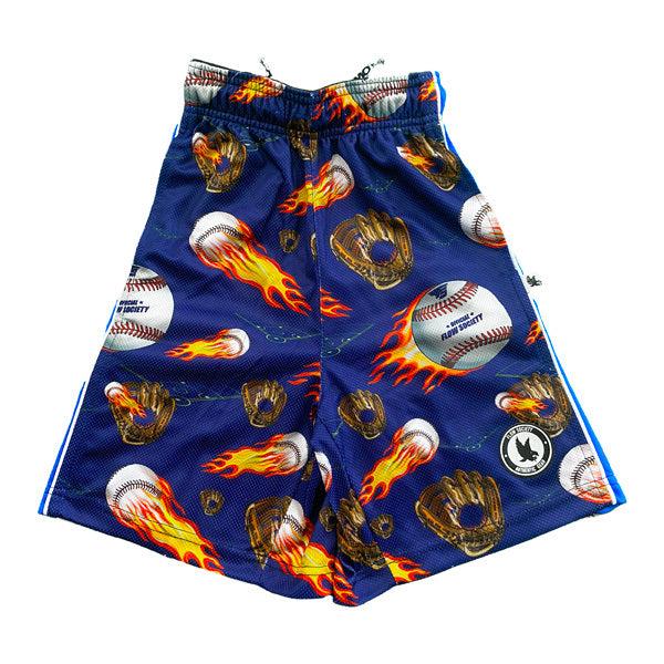 Flow Society Boys Fastball Baseball Short Navy