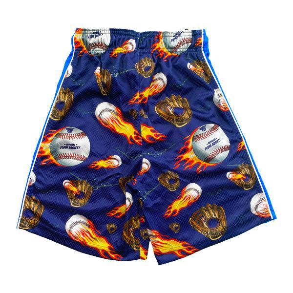 Flow Society Boys Fastball Baseball Short Navy