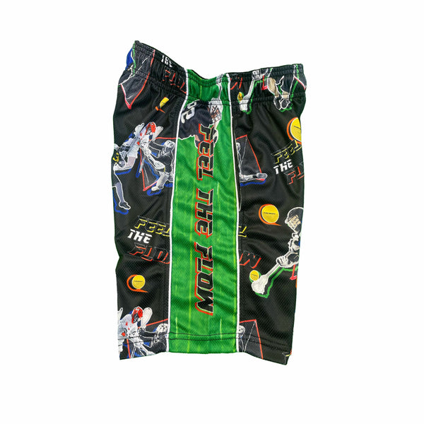 Flow Society Boys Feel The Flow Lax Short Black