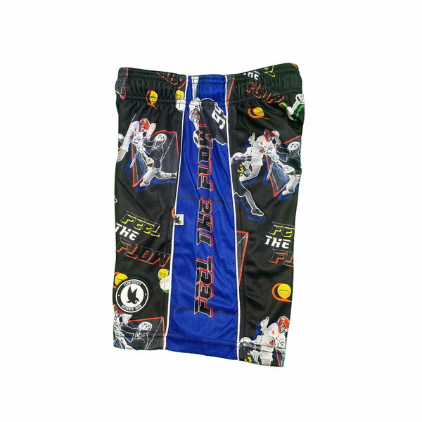 Flow Society Boys Feel The Flow Lax Short Black