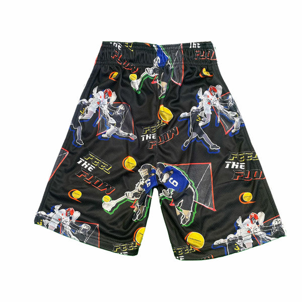 Flow Society Boys Feel The Flow Lax Short Black