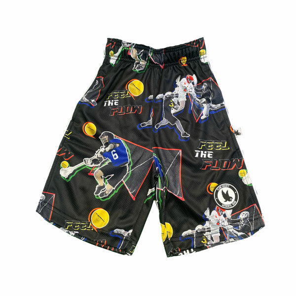 flow society Boys Feel The Flow Lax Short Black