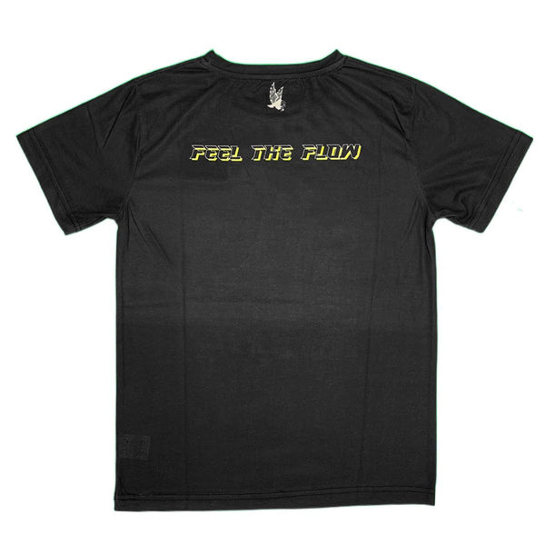 Flow Society Boys Feel The Flow LAX Tee Black
