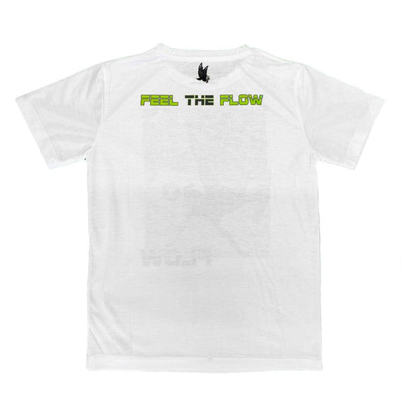 Flow Society Boys Feel The Flow Soccer Tee White