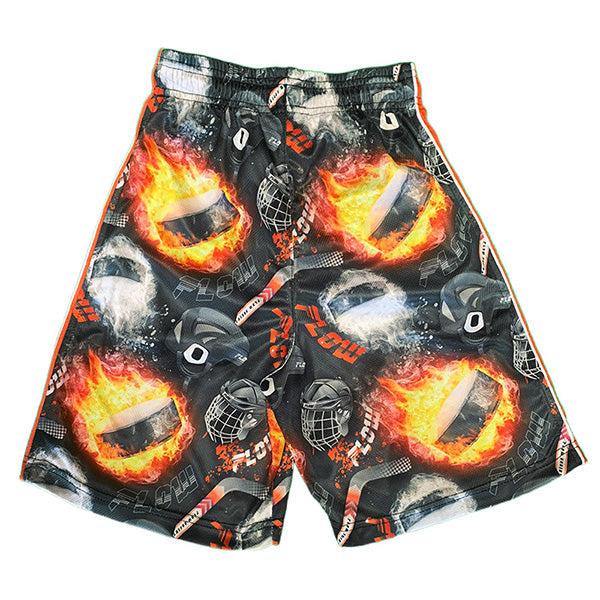 Flow Society Boys Fire Flow Hockey Short Black