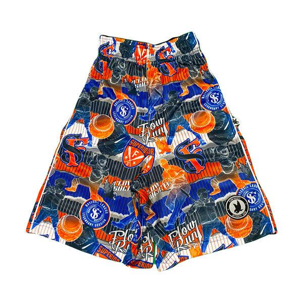 flow society Boys Flow Baseball League Short Multi