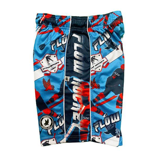 Flow Society Boys Flow Hockey League Short Sky