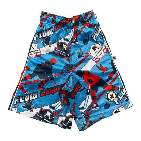 flow society Boys Flow Hockey League Short Sky