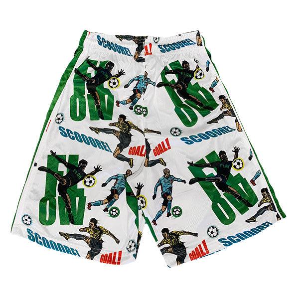 Flow Society Boys Footie Flow Short White/Green