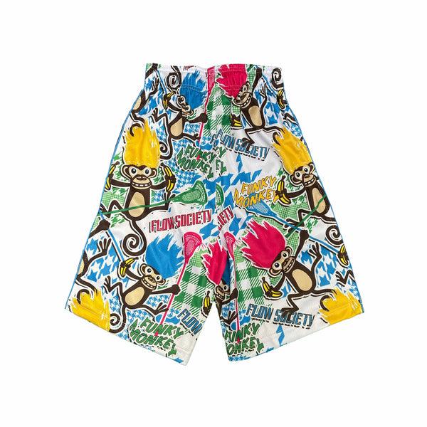 Flow Society Boys Funky Monkey Trolls Short Multi