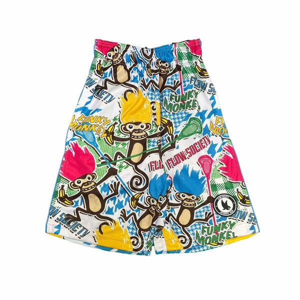 flow society Boys Funky Monkey Trolls Short Multi