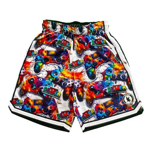 flow society Boys Gamer Flow Short White