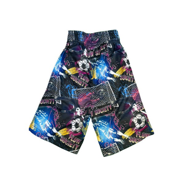 Flow Society Boys Goalie In The Net Short Black