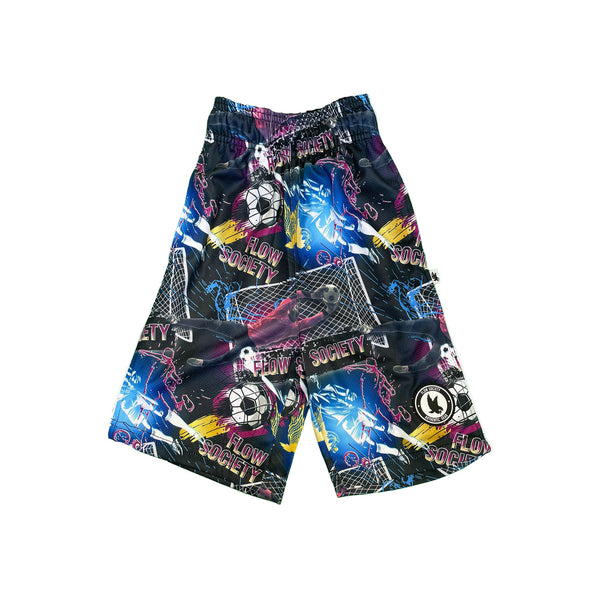 flow society Boys Goalie In The Net Short Black