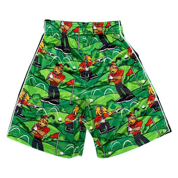 Flow Society Boys Golfing Tiger Short Green